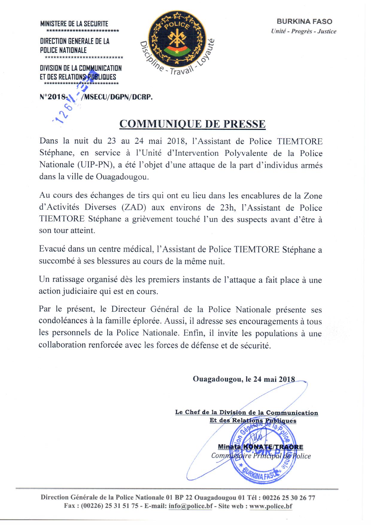 COMMUNIQUE img